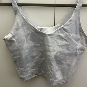 Lululemon white camo align tank